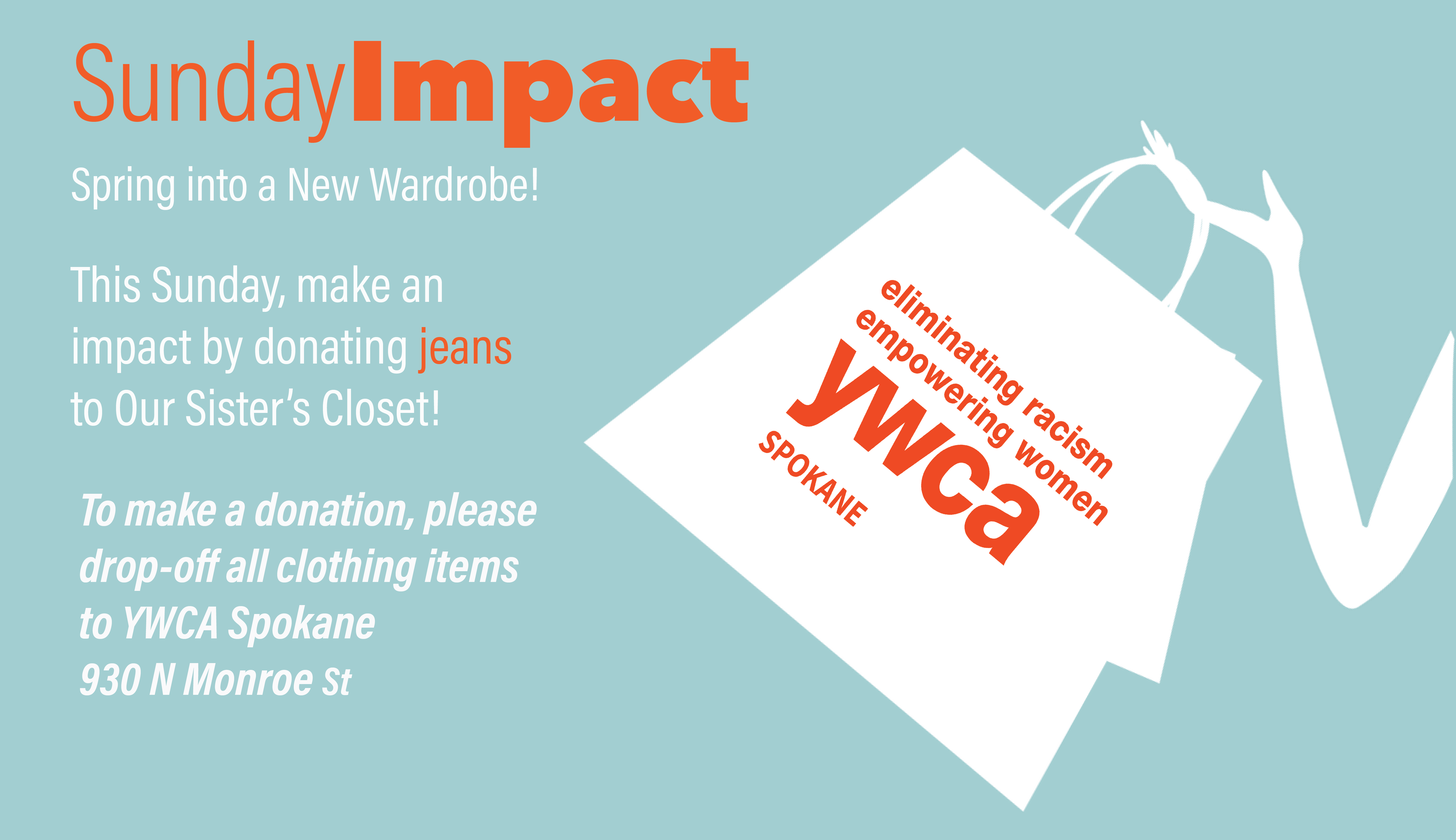 Our Sister's Closet Care Package Request Form – YWCA Spokane