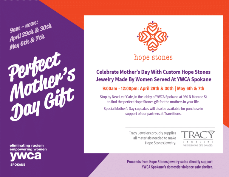 Celebrate Mother’s Day With Hope Stones Jewelry YWCA Spokane