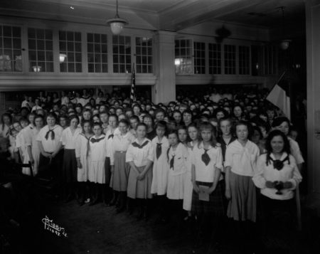 YWCA Spokane's Girl Reserves program circa 1922