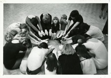 A circle-group of YWCA members circa 1970's