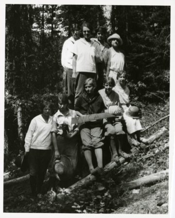 YWCA Spokane's Summer camp in Hayden Lake, ID. Early 20th century 