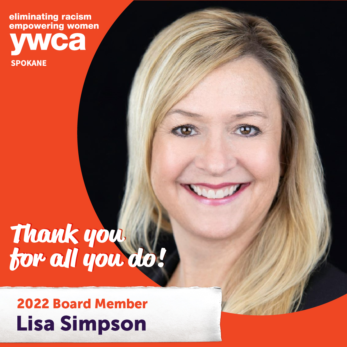 2023 Board of Directors – Lisa Simpson | YWCA Spokane