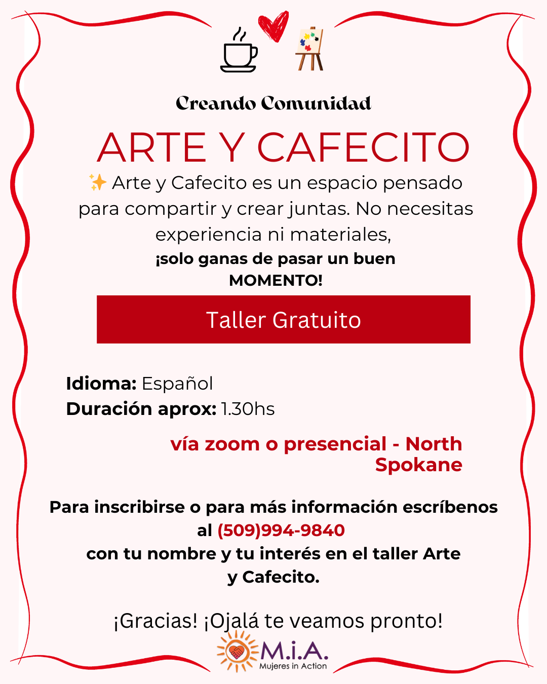 Copy Of Arte Y Cafecito