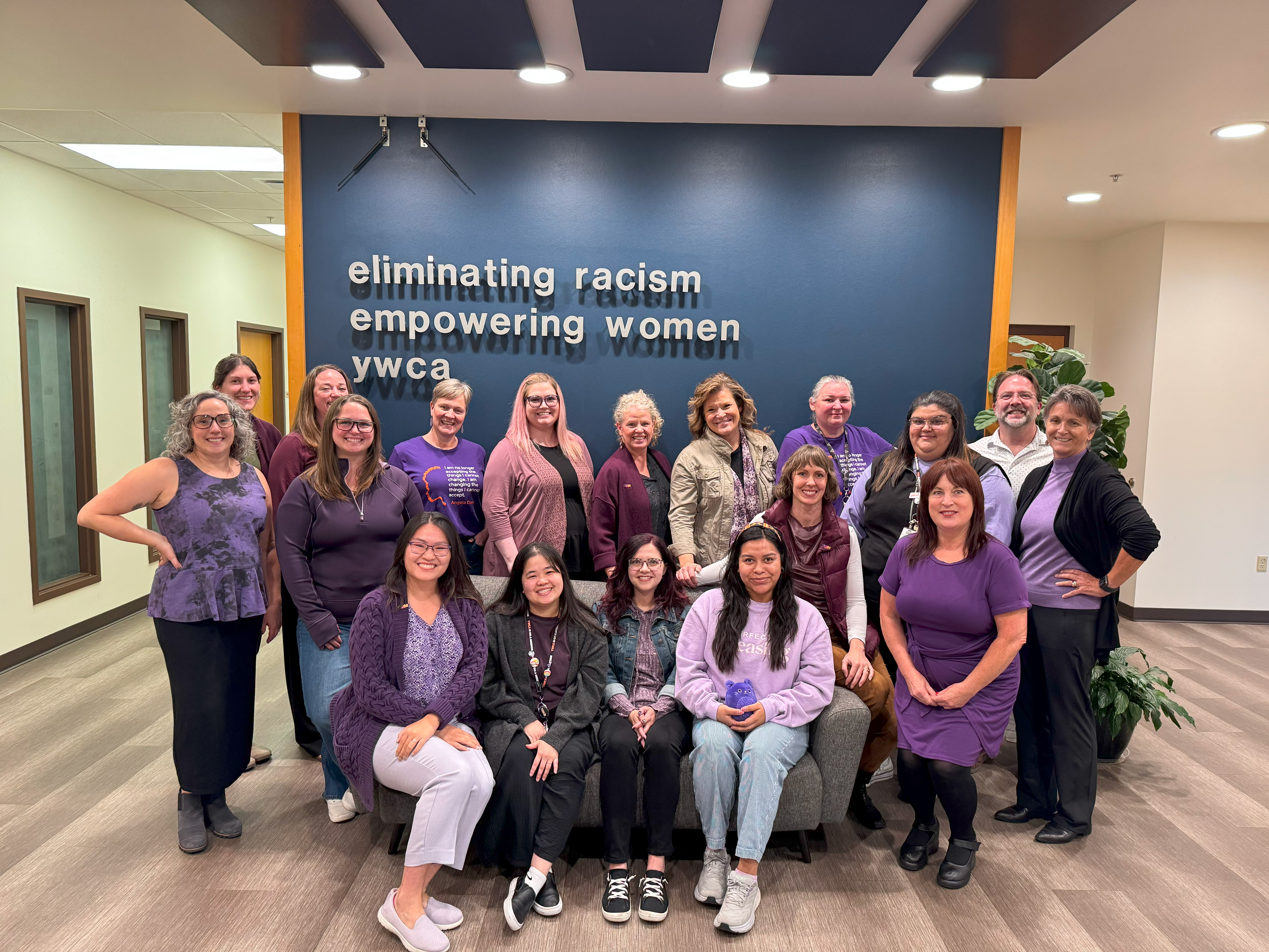2025 10 01 DVAM Staff Purple Group