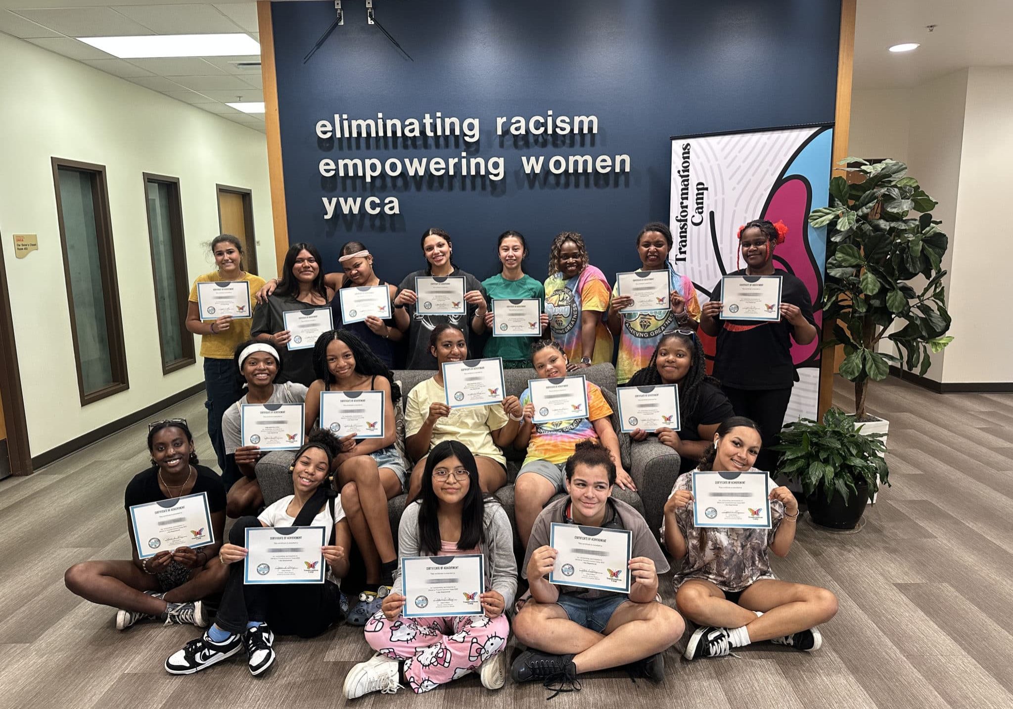 2025 07 Transformations Camp Group With Certificates Redacted